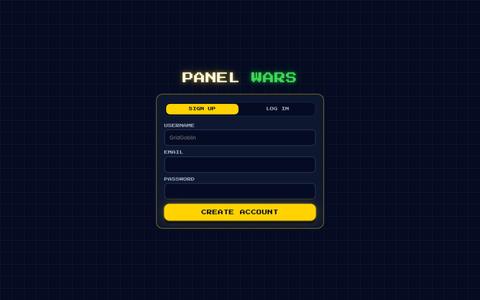PANEL WARS — Rule the World — screenshot