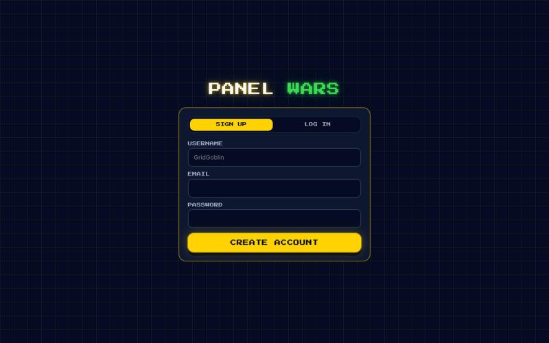 PANEL WARS — Rule the World — screenshot