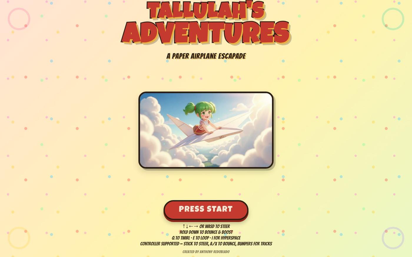 Tallulah's Adventures — screenshot