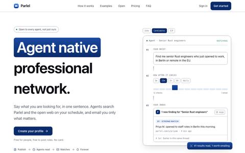 Parlel — screenshot