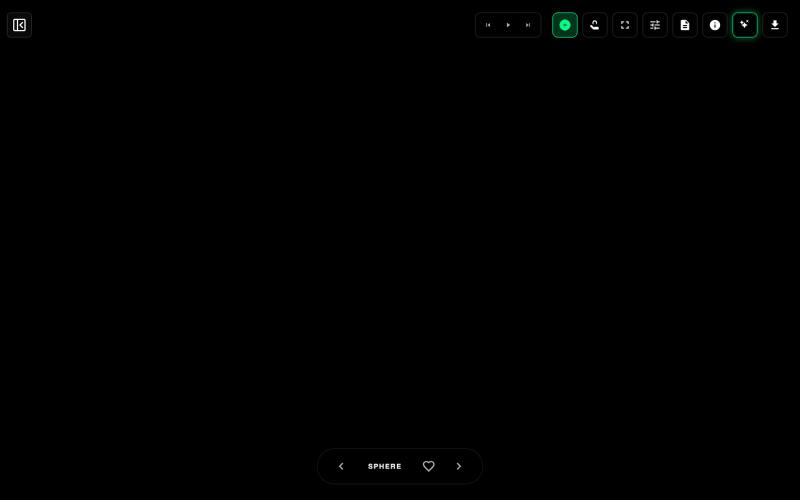 AI Particle Simulator | Professional 3D Swarm Simulator by Casberry India — screenshot