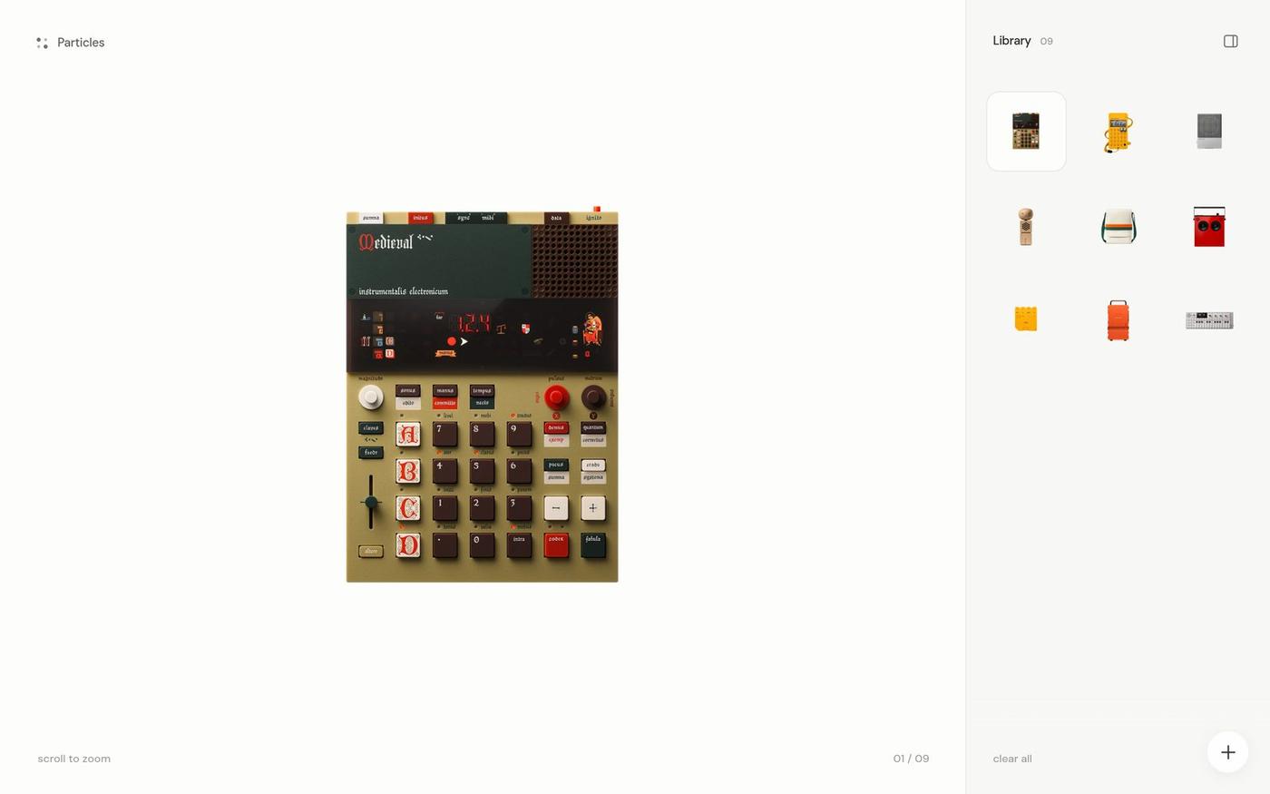 Particles — screenshot