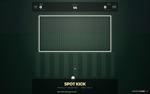 Spot Kick — Penalty Shootout — screenshot