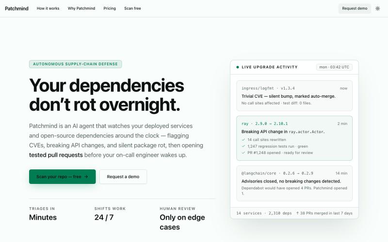 Patchmind — screenshot