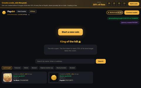 Referral | Paydirt — screenshot