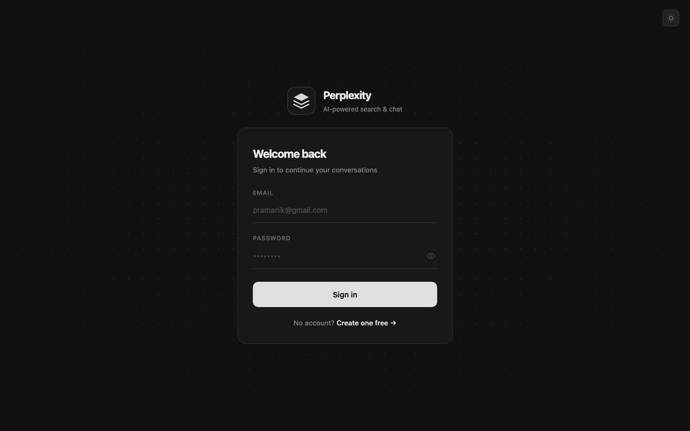 Perplexity — AI Search & Chat — screenshot