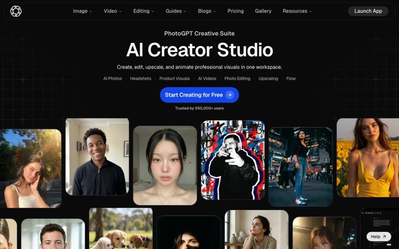 PhotoGPT - AI Image Generator, AI Video Generator & AI Photo Editor — screenshot
