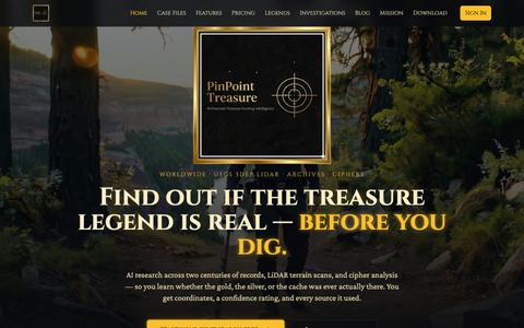 PinPoint Treasure — Find out if the treasure legend is real before you dig — screenshot