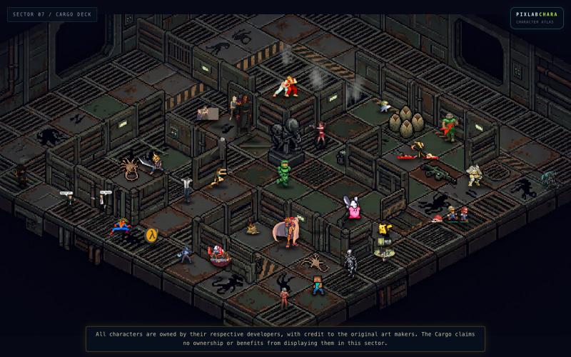 PixlabChara | Character Atlas — screenshot