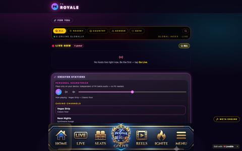 PK Royale - Multi-Live Streaming & Interactive Rooms — screenshot