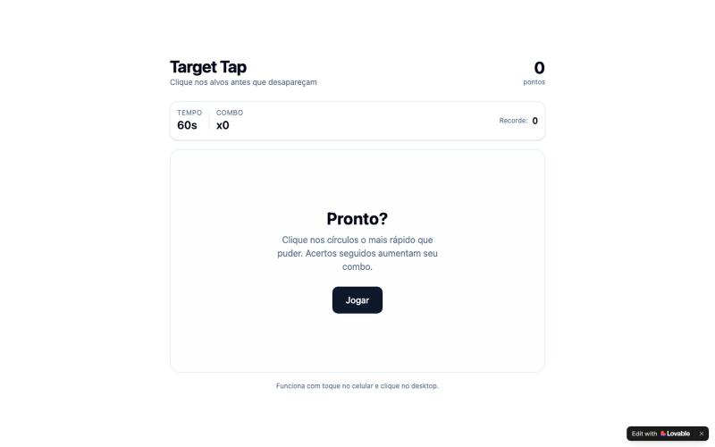 Target Tap - Jogo Arcade Casual — screenshot