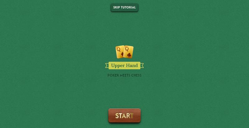 Upper Hand - Poker Meets Chess — screenshot