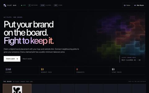 Plot War — Fight for the Internet — screenshot