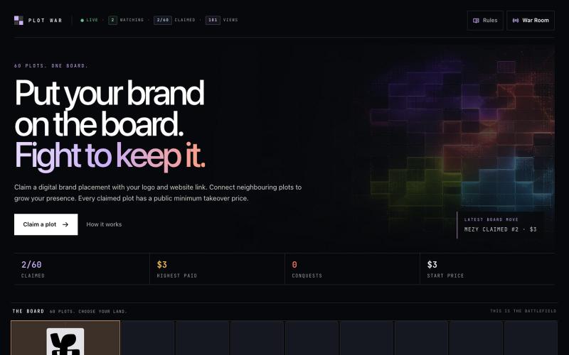 Plot War — Fight for the Internet — screenshot