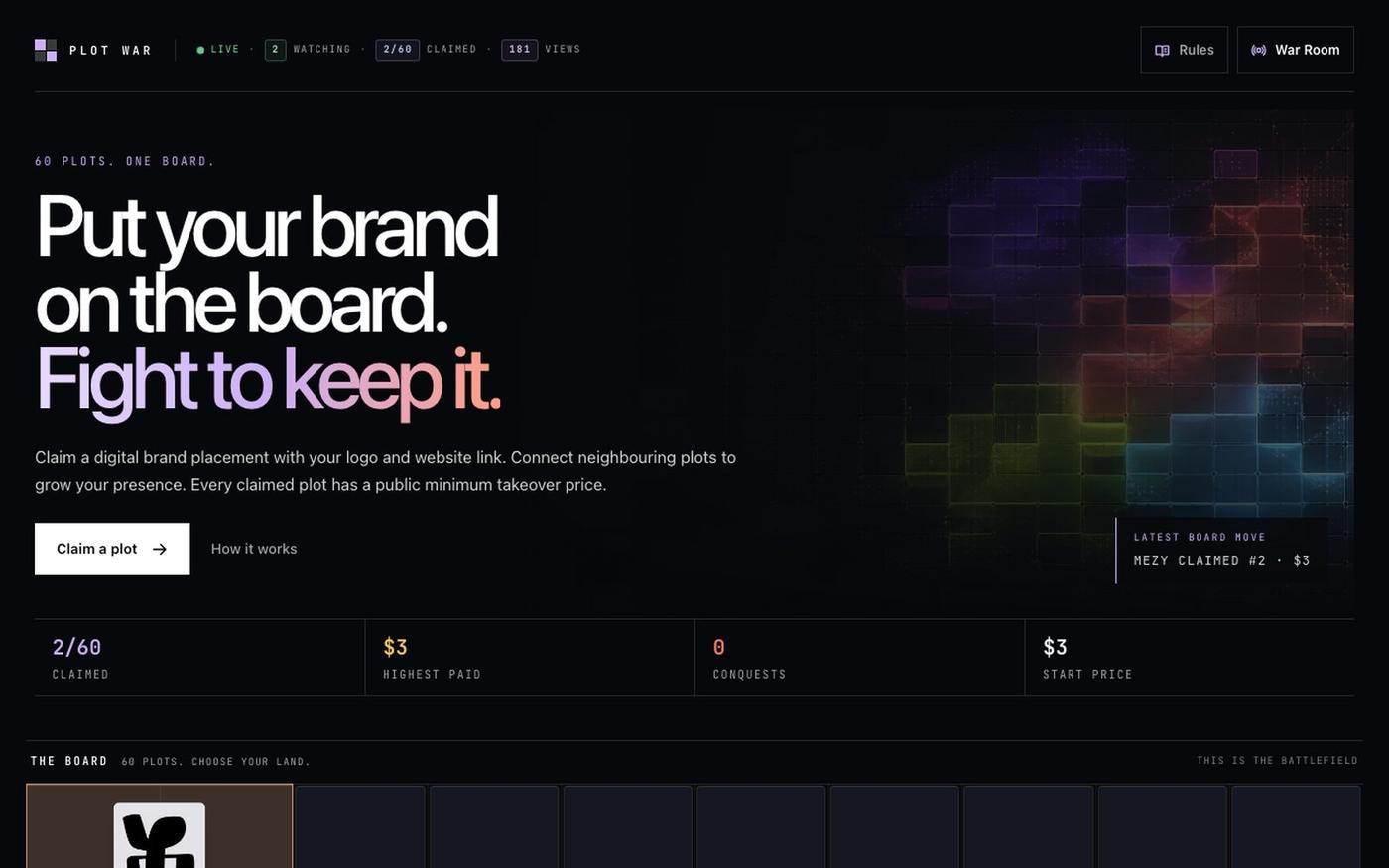 Plot War — Fight for the Internet — screenshot