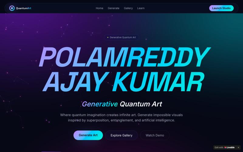 POLAMREDDY AJAY KUMAR — screenshot