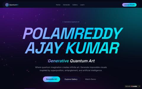 POLAMREDDY AJAY KUMAR — screenshot