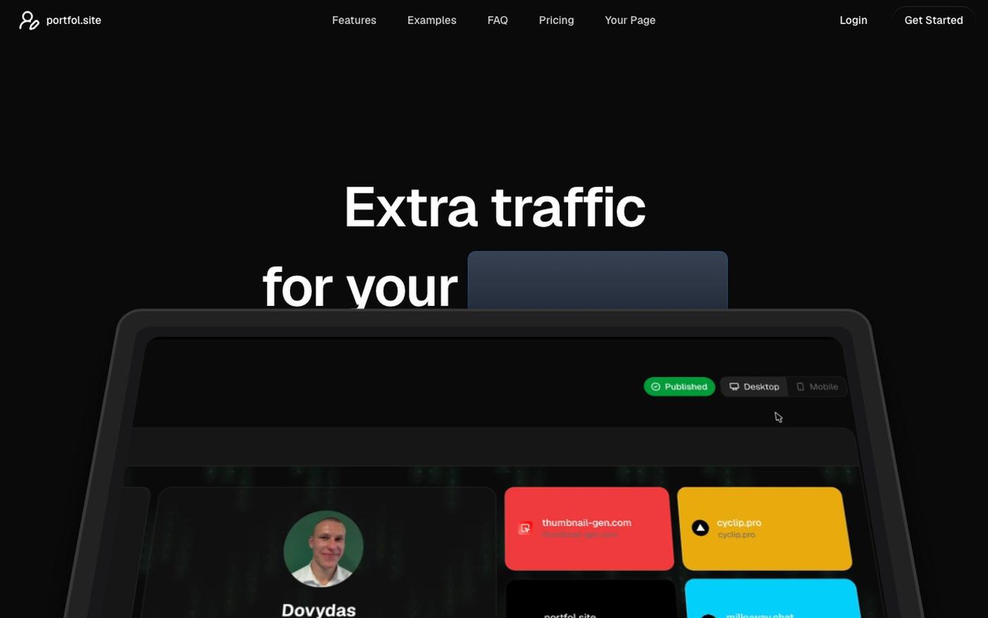 Portfolio — Stand Out in Your Job Search — screenshot