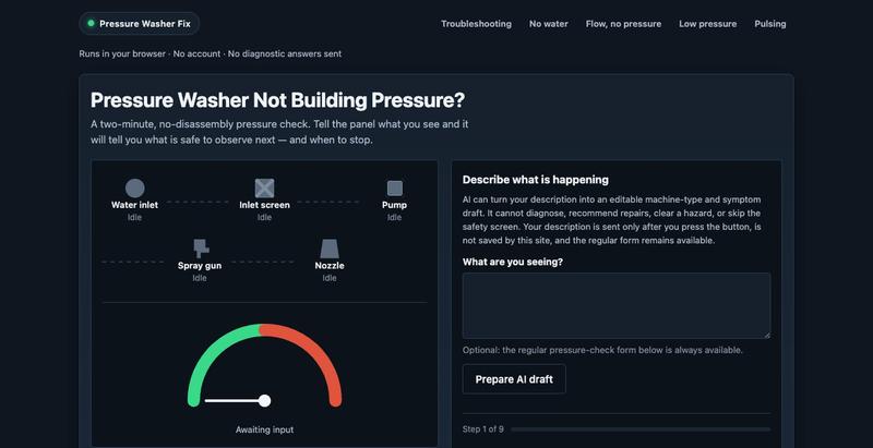 pressurewasherfix-com — screenshot