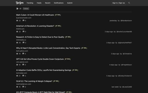 AI - prijm — screenshot