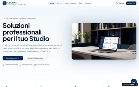 CafOnline — Studio Soluzioni Pratiche — screenshot
