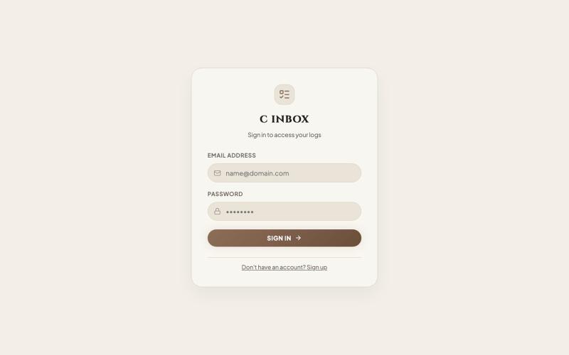 c inbox — Editorial Task Suite — screenshot