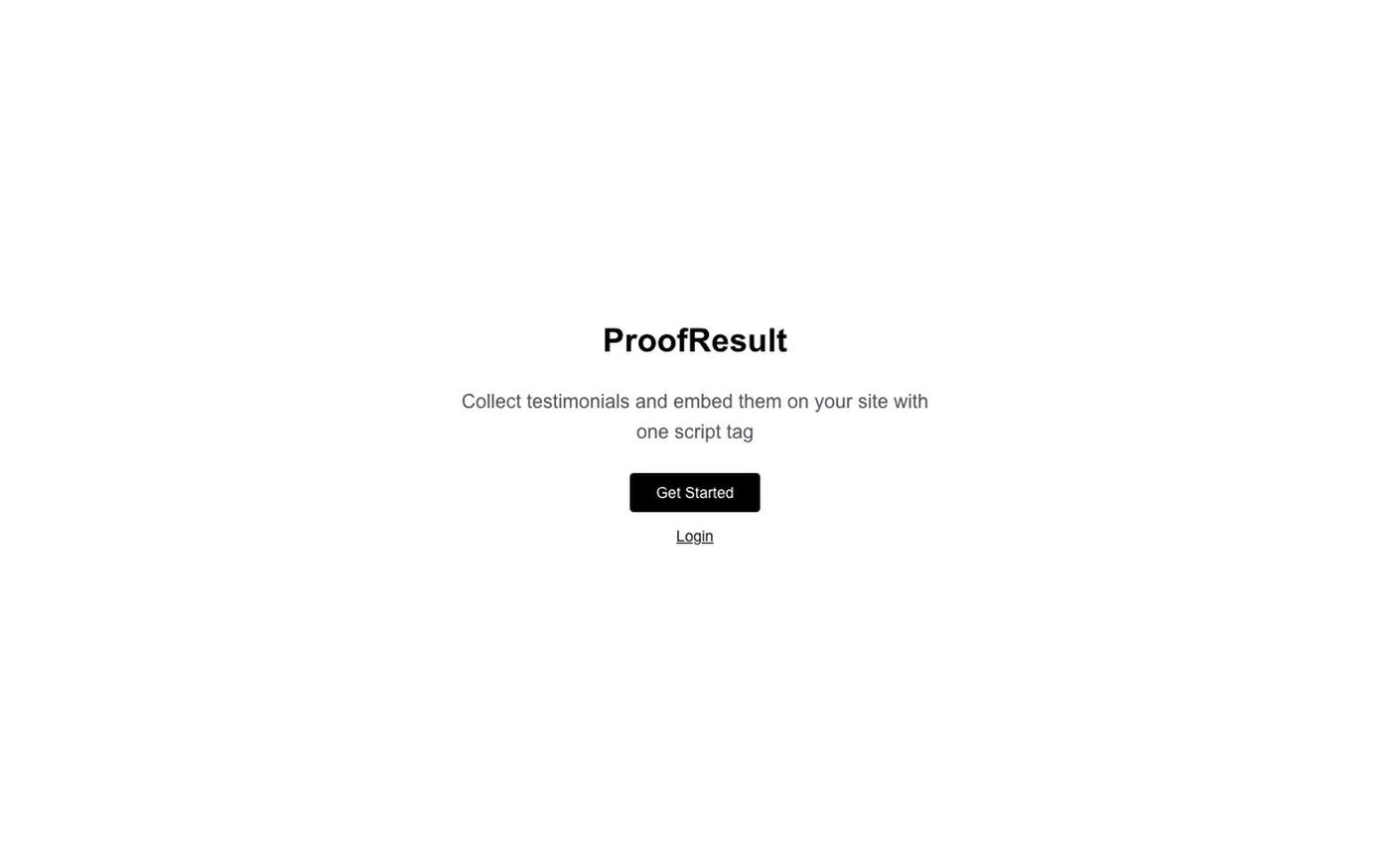 ProofResult — screenshot