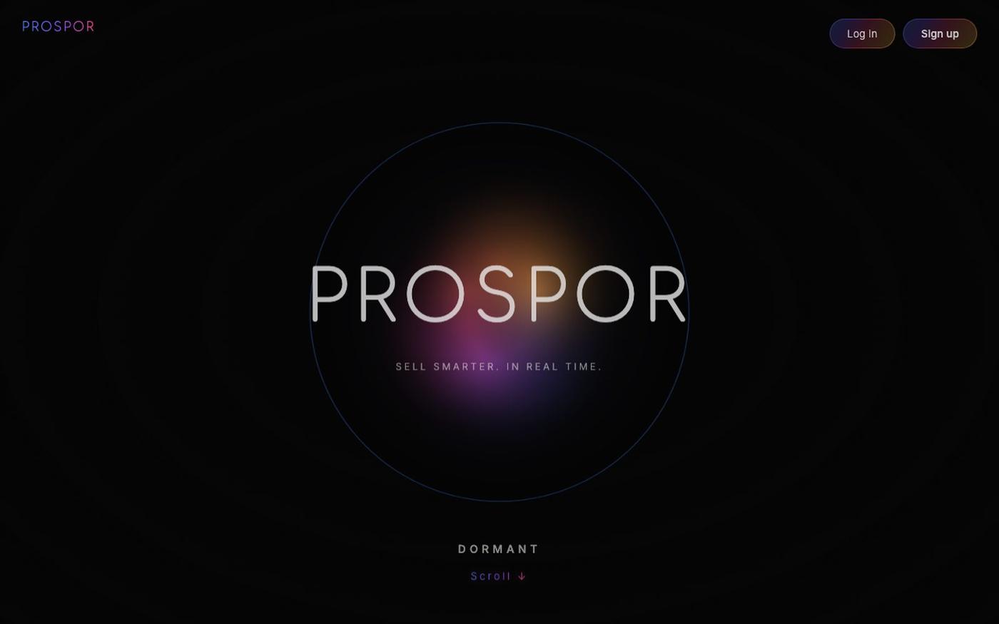 Prospor — AI-Powered Real-Time Sales Call Coaching — screenshot