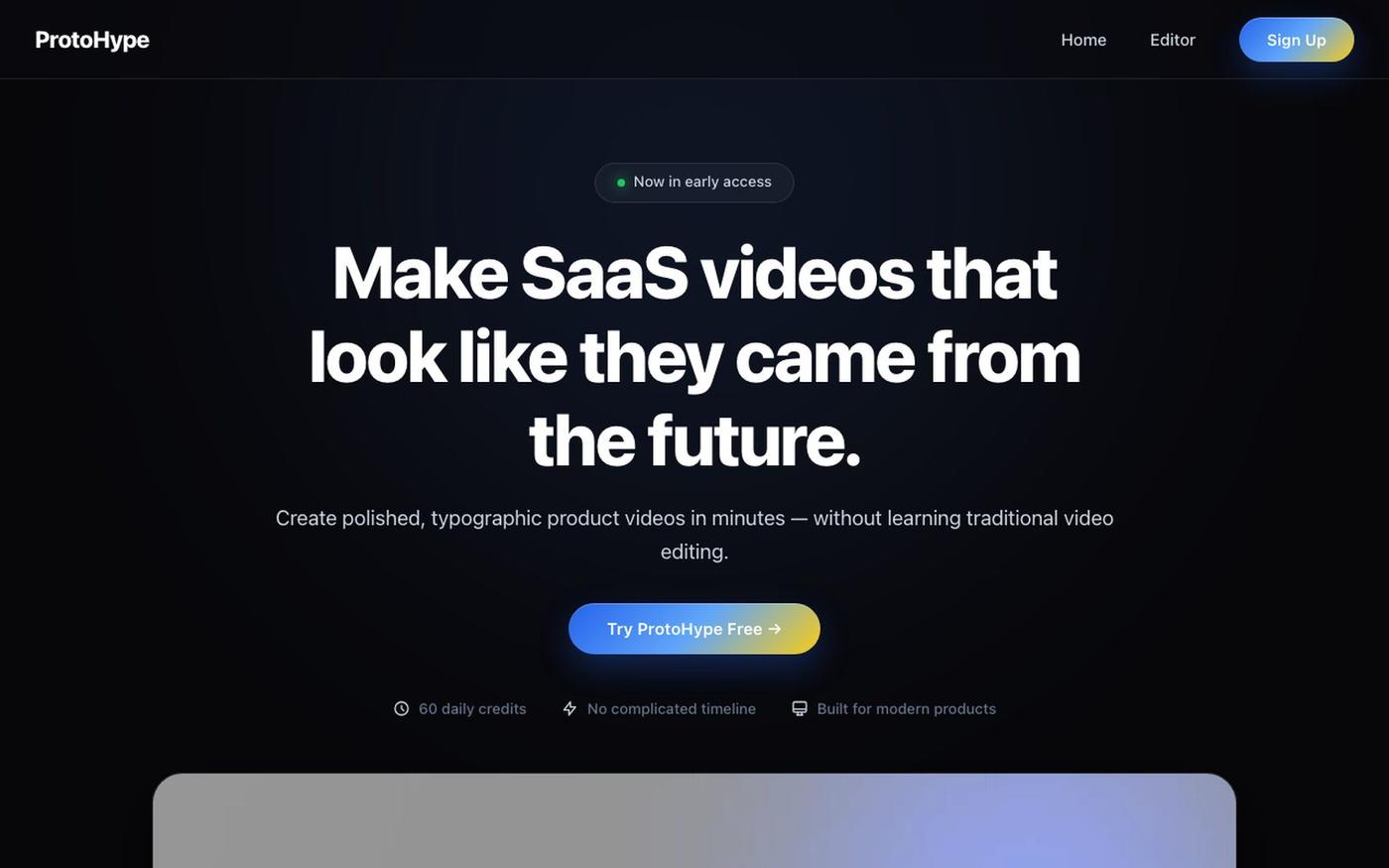 Reelframe Studio — screenshot