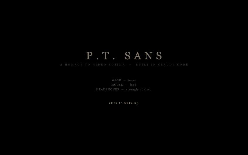 P.T. SANS — screenshot