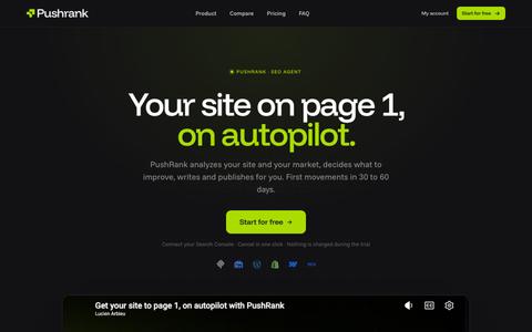PushRank — screenshot