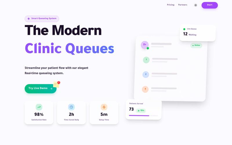 QueueCare — screenshot