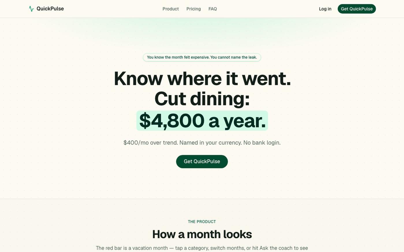 QuickPulse — Know what to cut — screenshot
