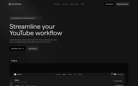 QuickTube — screenshot