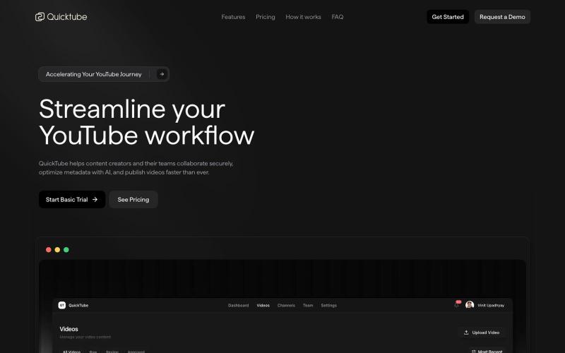 QuickTube — screenshot