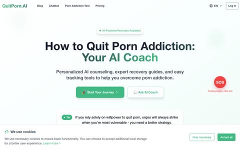 How to Quit Porn Addiction: Your AI Coach — screenshot