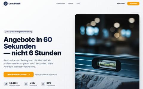 QuoteFlash — screenshot