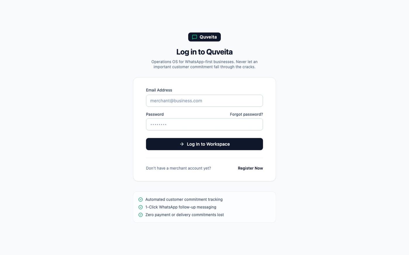 Quveita — screenshot