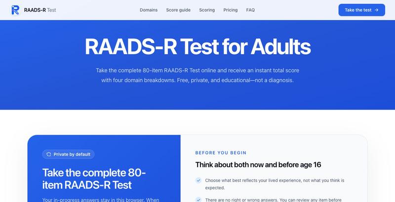 raads-rtest-online — screenshot
