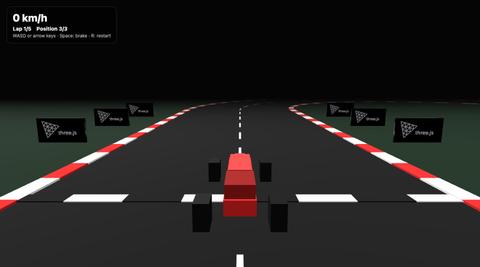 Race in Cubes — screenshot