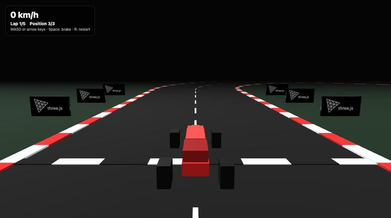 Race in Cubes — screenshot