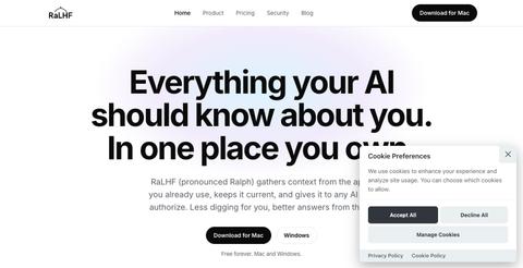 RaLHF - Better context = Better AI — screenshot