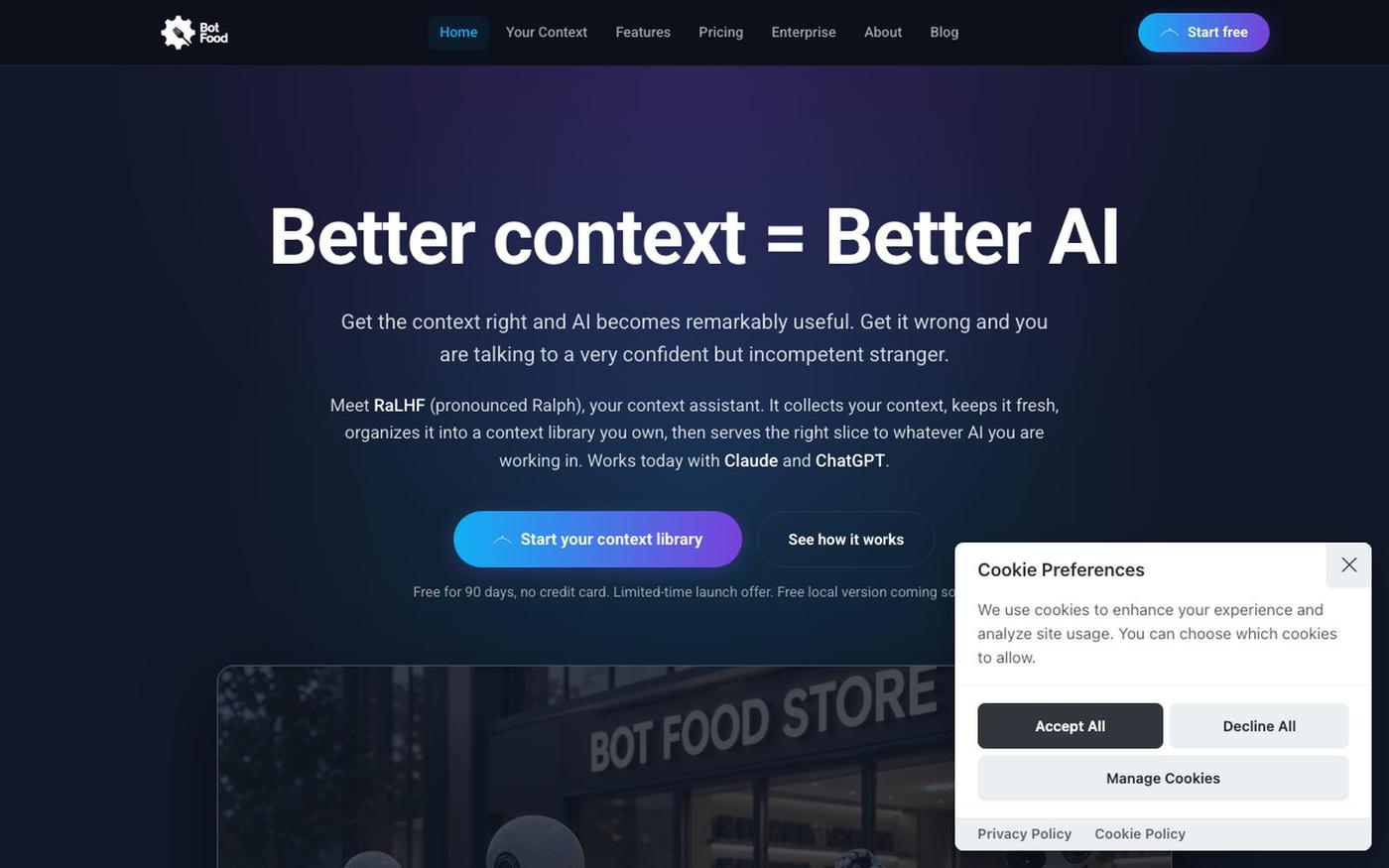 RaLHF - Better context = Better AI — screenshot