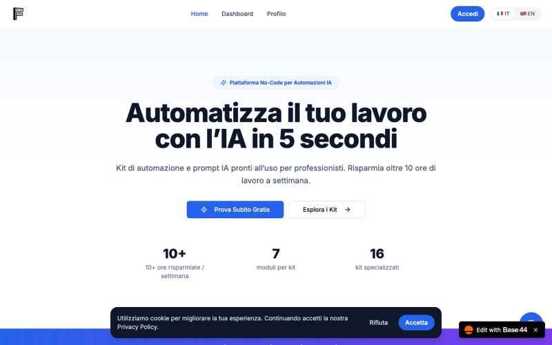 Base44 APP — screenshot