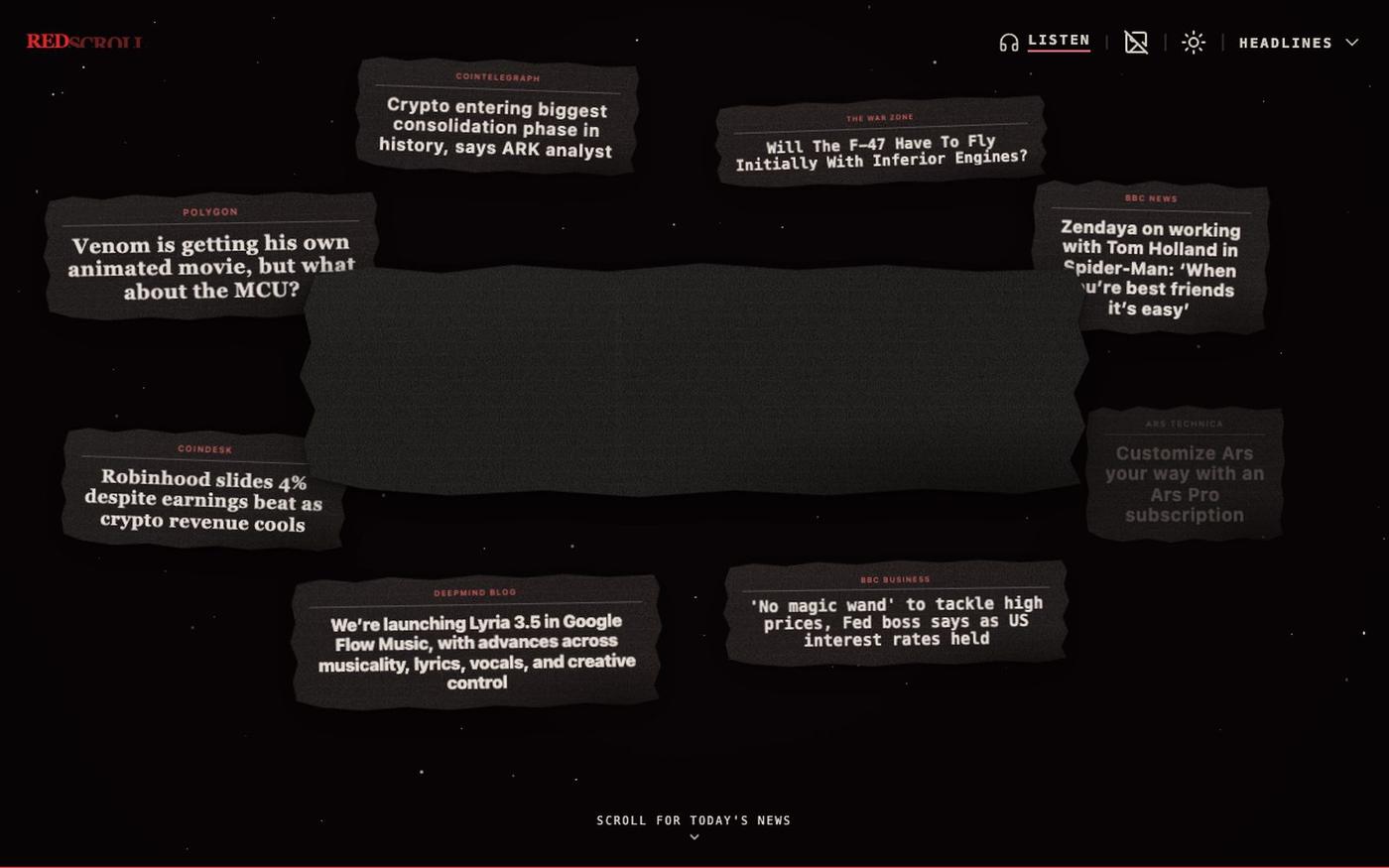 Today's Signal — screenshot
