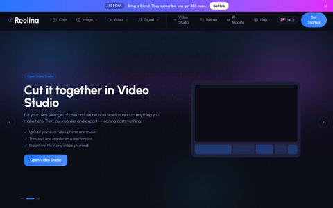 Reelina — Create Movies, Reels & Stories with AI — screenshot