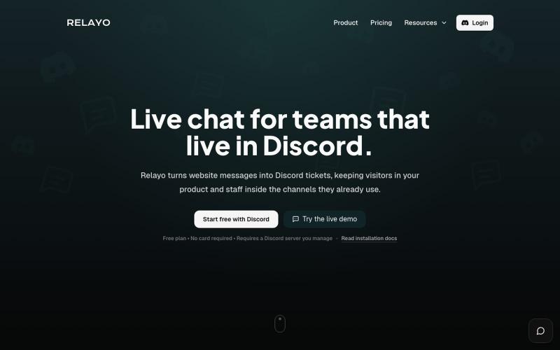 Relayo — screenshot