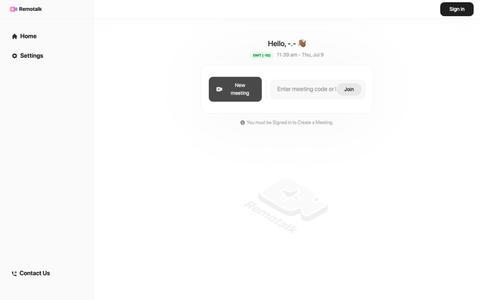 Remotalk | Connect with friends and experience the power of AI — screenshot