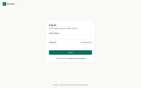 RevCare — Recover the revenue you've already earned — screenshot