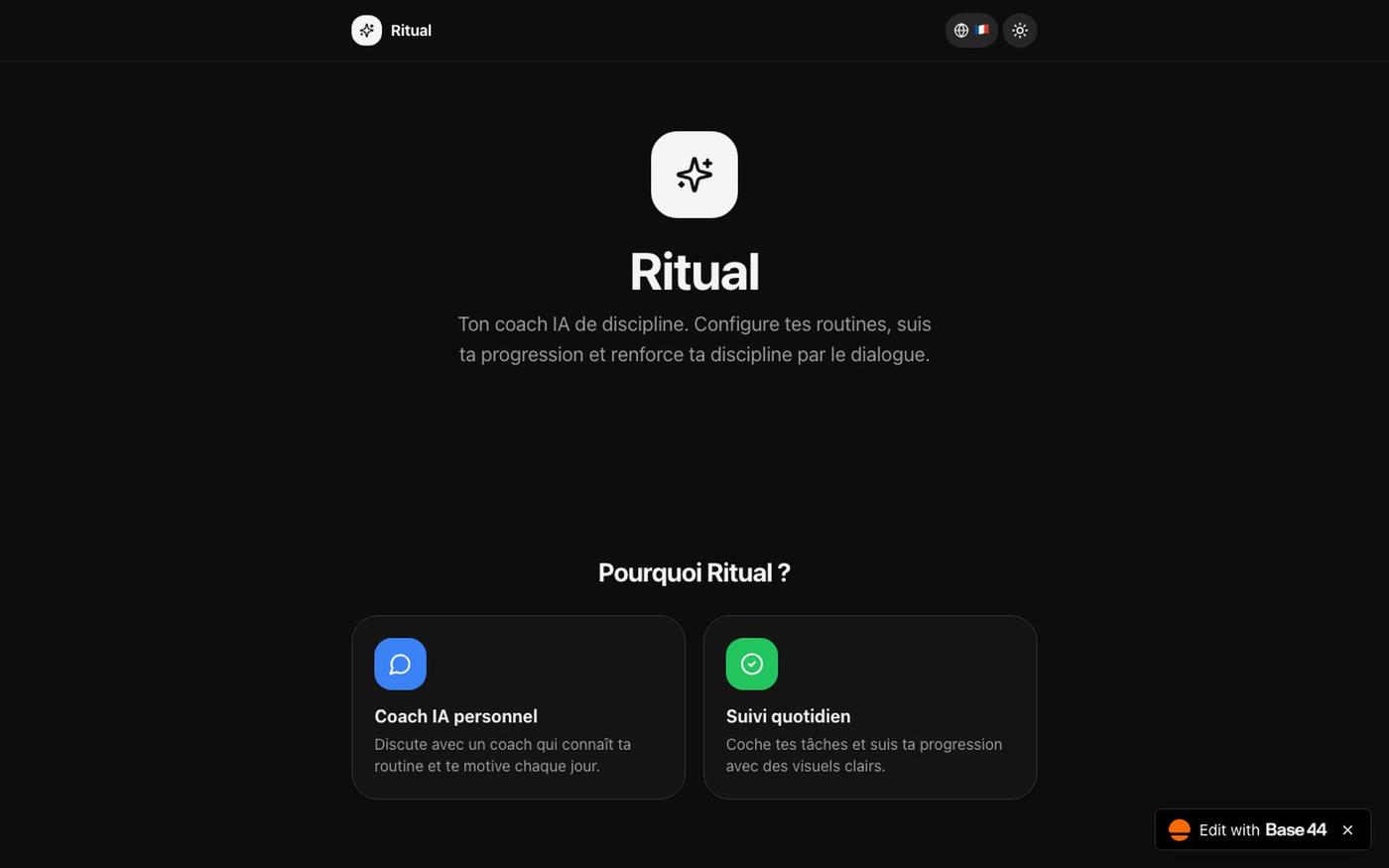 Ritual — screenshot